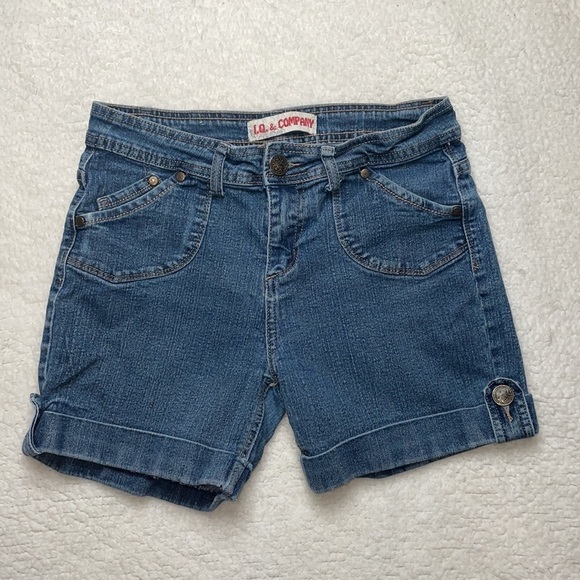 L.Q & Company Bermuda Jeans Stretchy Size 6 y2k 90’s - Picture 2 of 5